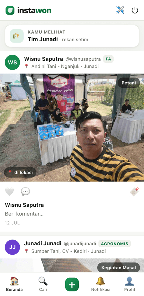 Beranda instawon