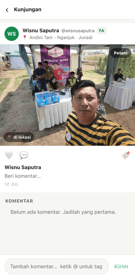 Detail kunjungan